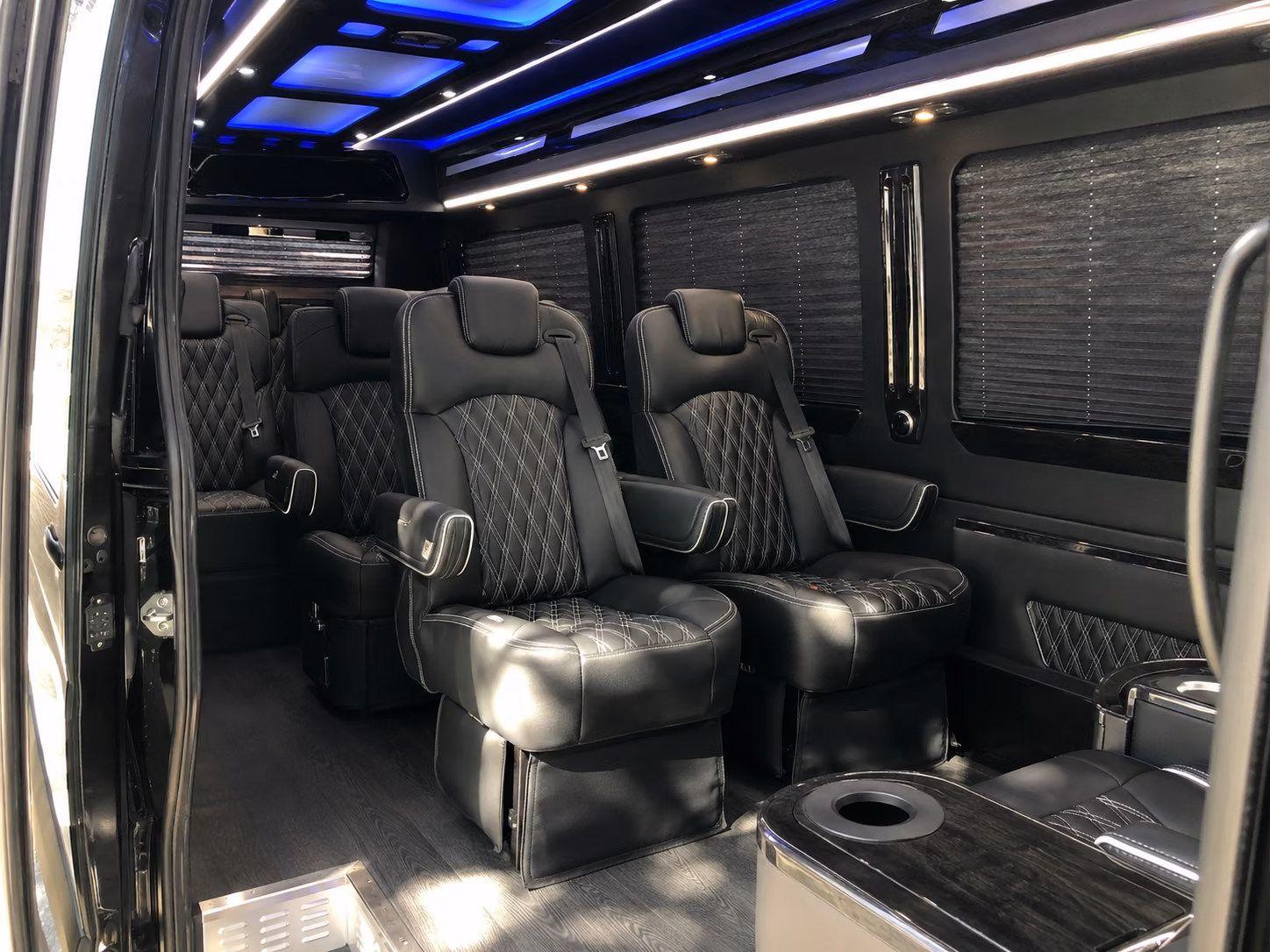 clifton private event transportation onboard seating
