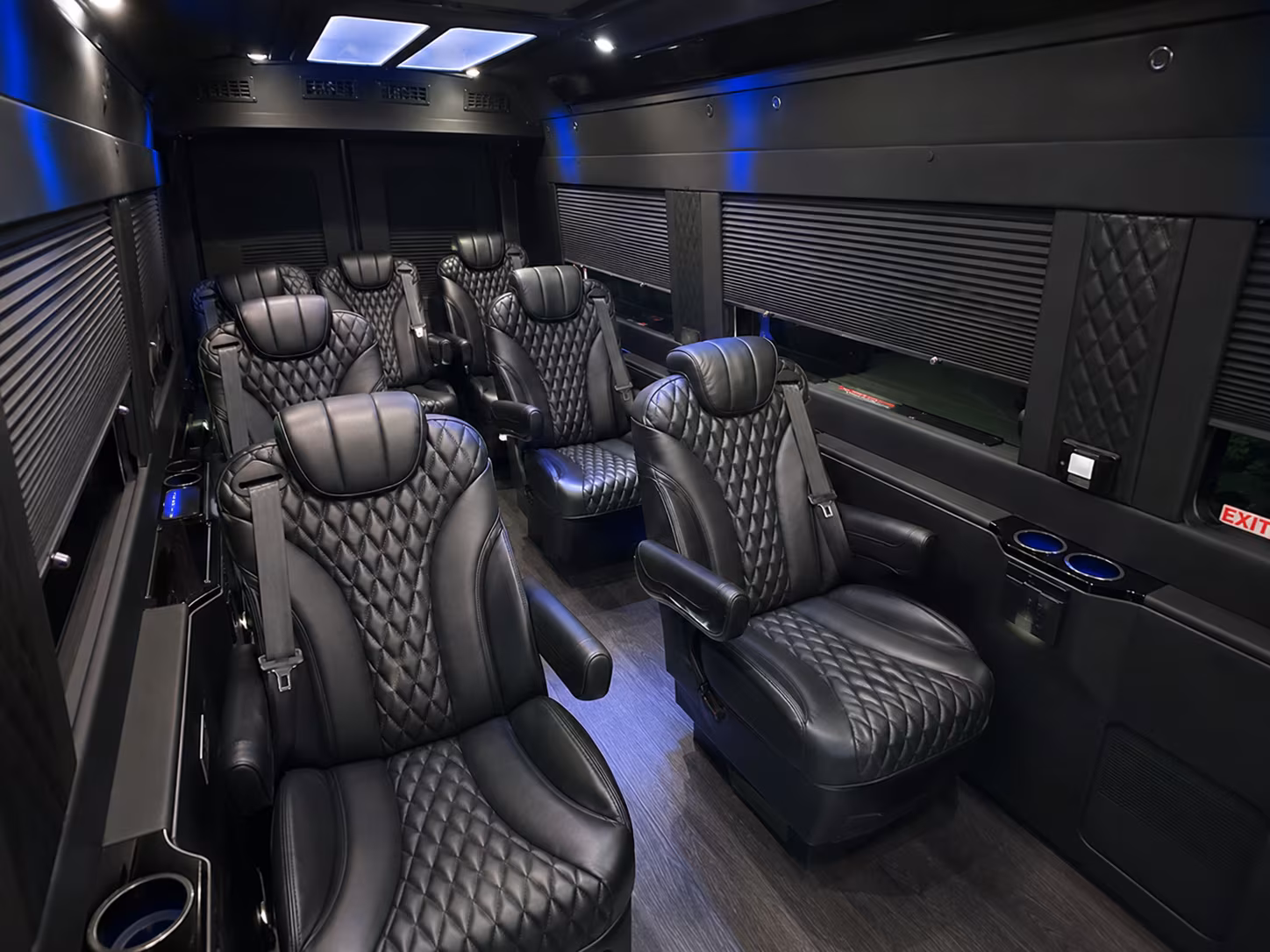 sprinter vans and minibuses for small group wine tours near clifton